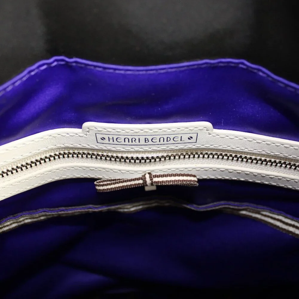 Henri Bendel Jetsetter Large Rare Find Tonal Stud Three Way Convertible Backpack